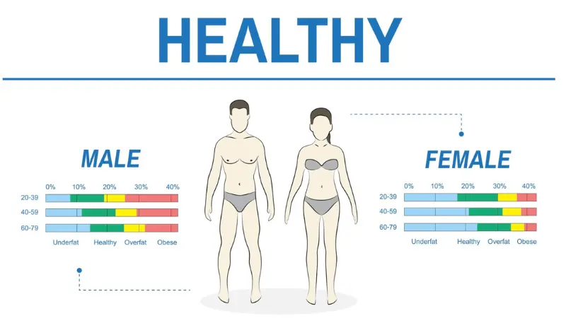 BMI for Men vs Women